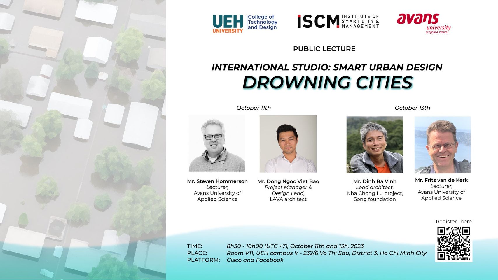 INTERNATIONAL STUDIO SMART URBAN DESIGN: DROWNING CITIES WITH AVANS UNIVERSITY OF APPLIED SCIENCES (THE NETHERLANDS)